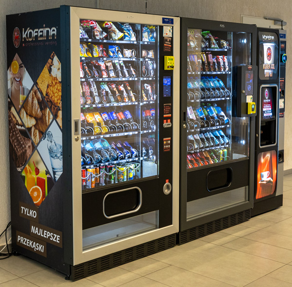 Automat z przekąskami